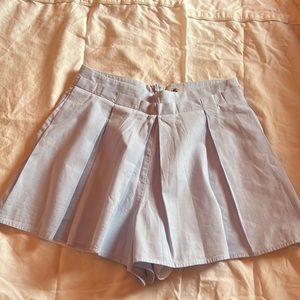 Southern Proper Light blue pleated skort